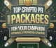 Top crypto PR packages