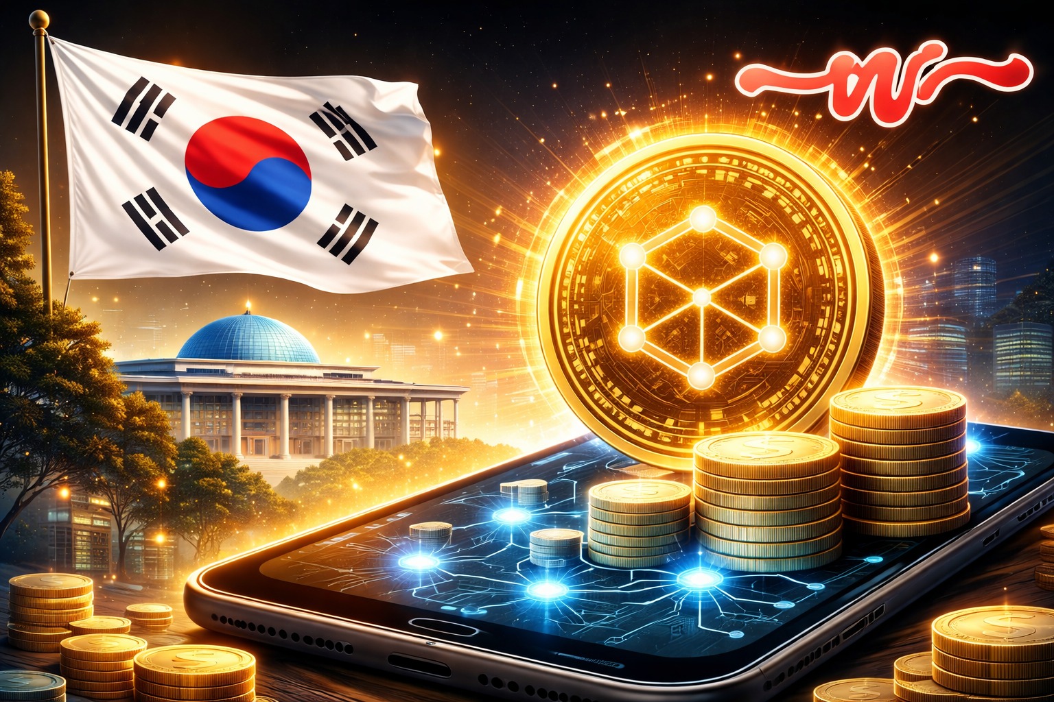 South Korea Wants Blockchain Running Government Money Now