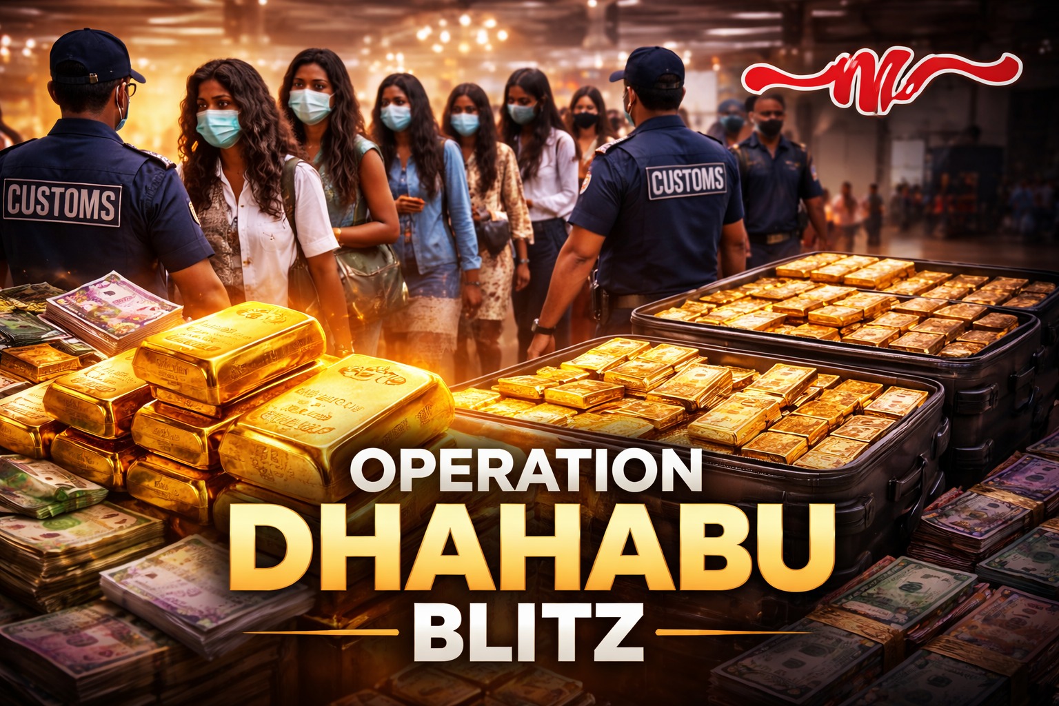 India Busts 30kg Gold Smuggling Ring at Mumbai Airport