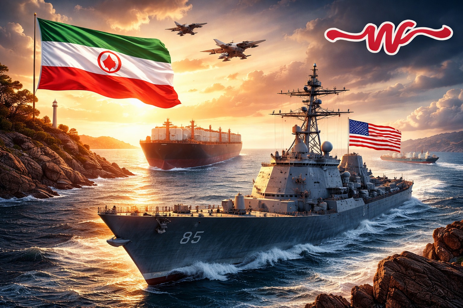 Strait of Hormuz Opens, But Trump’s Blockade Stays