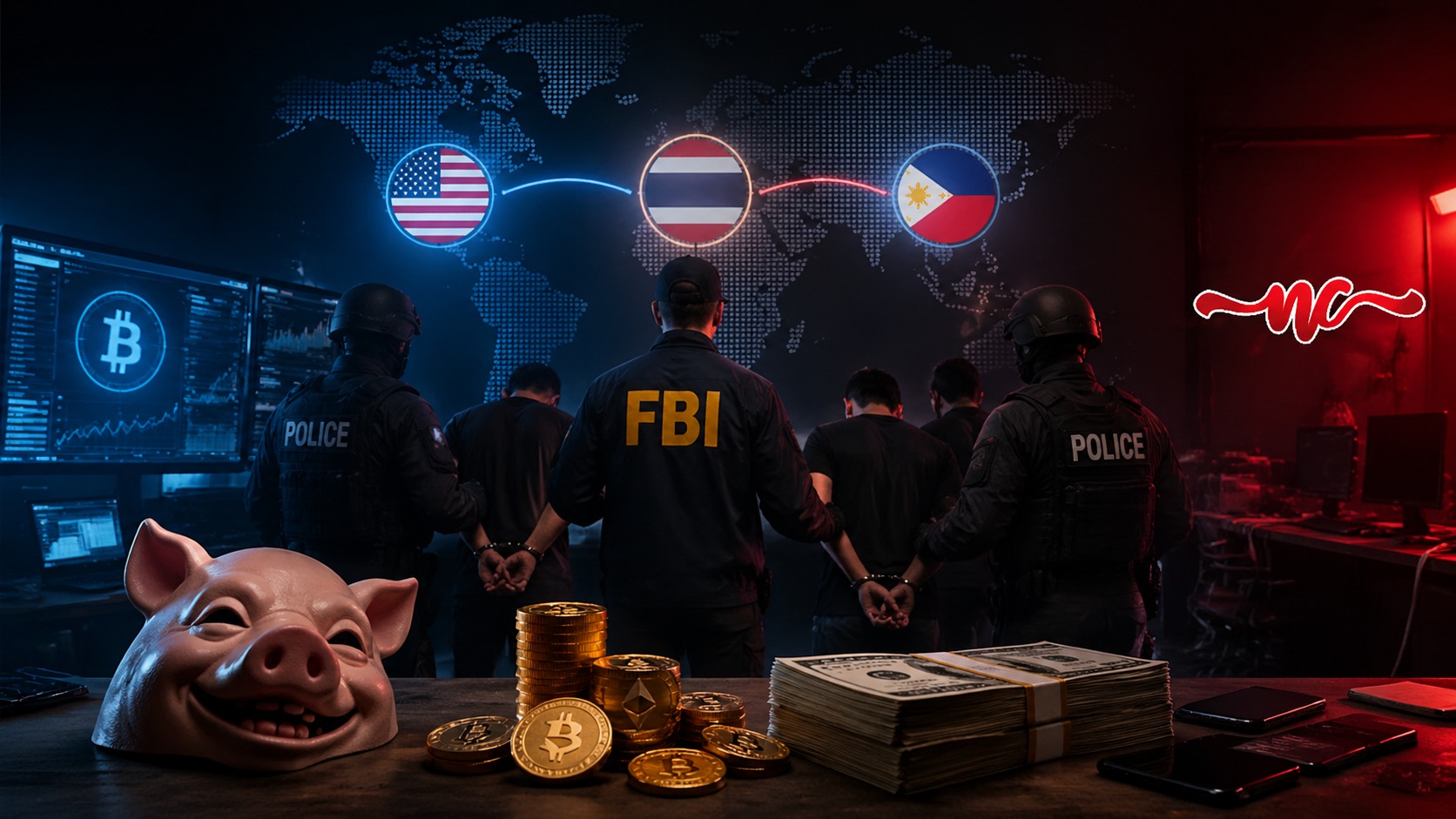 FBI Busts Global Crypto Scam Ring Hiding in Plain Sight
