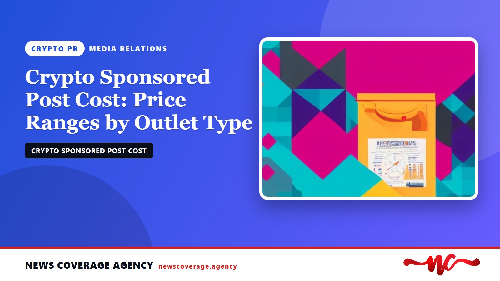 Crypto Sponsored Post Cost: Price Ranges by Outlet Type